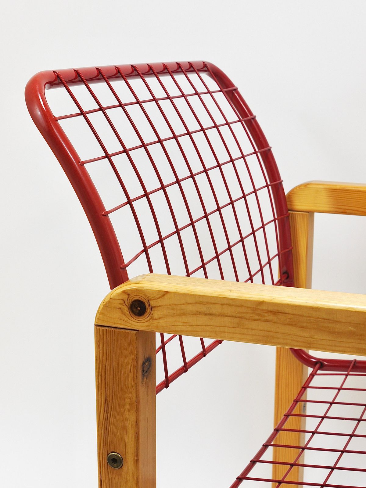 Postmodern Wire Lounge Chair Armchair Sälen, Knut & Marianne Hagberg, Ikea, 1982 photo buy