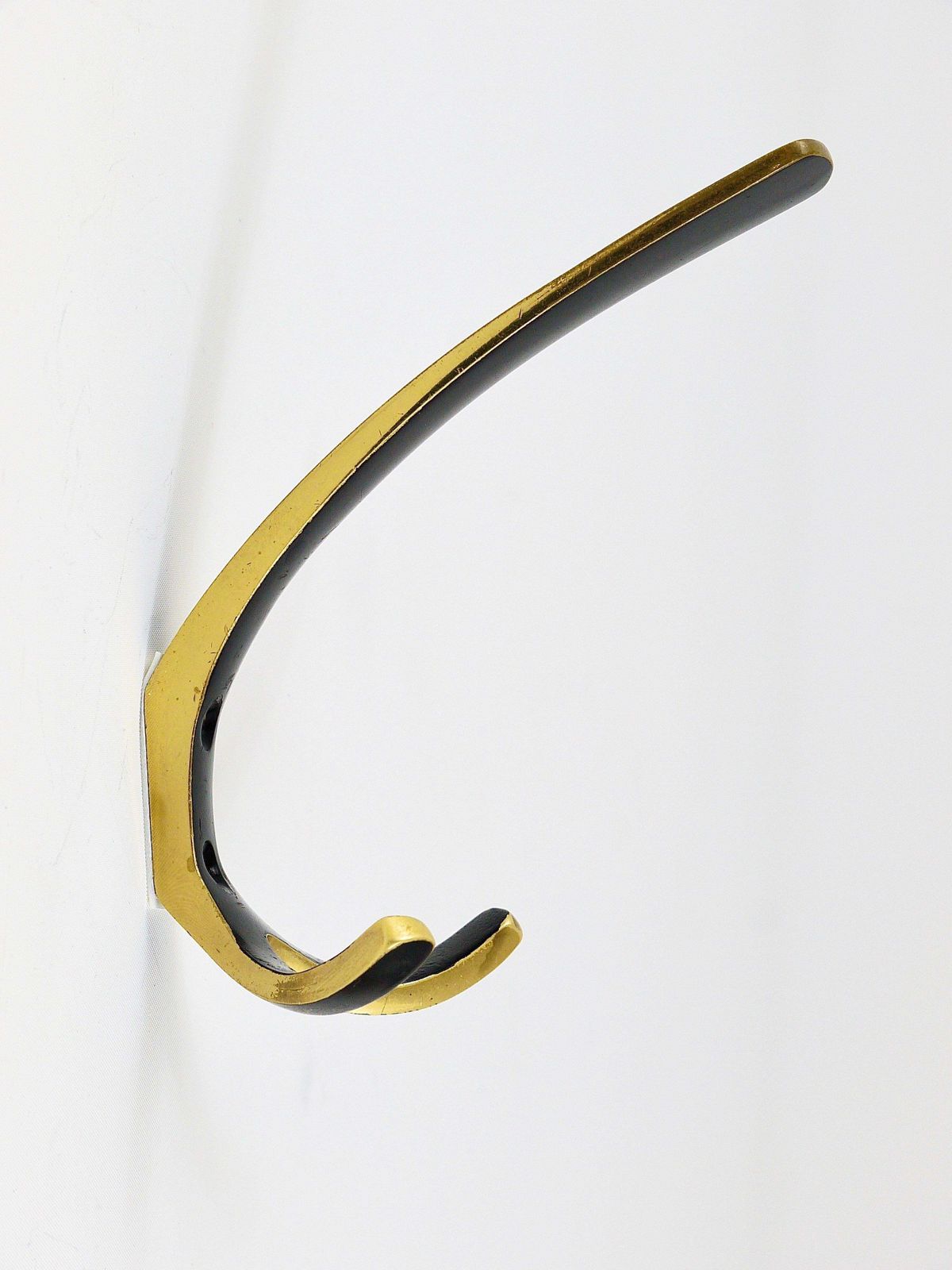 Up To 10 Midcentury Brass Double Wall Hooks By Herta Baller, Austria, 1950s photo furniture