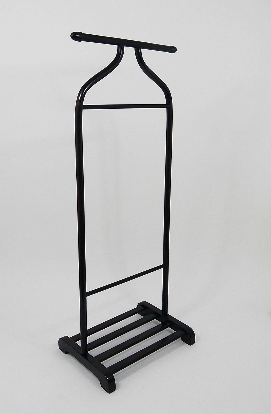 Thonet Vienna Art Deco Bentwood Clothing Valet / Dressing Stand, Austria, 1920s photo Furniture