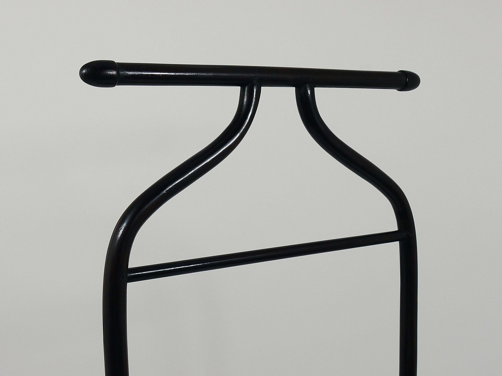 1773.0 Thonet Vienna Art Deco Bentwood Clothing Valet / Dressing Stand, Austria, 1920s photo