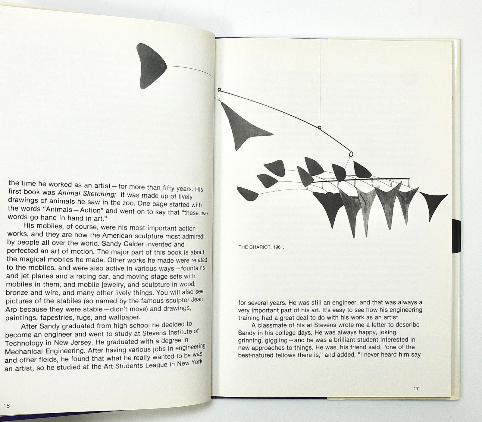 Home Decor Alexander Calder And His Magical Mobiles Art Book, Lipman & Aspinwal, 1st Ed. photo