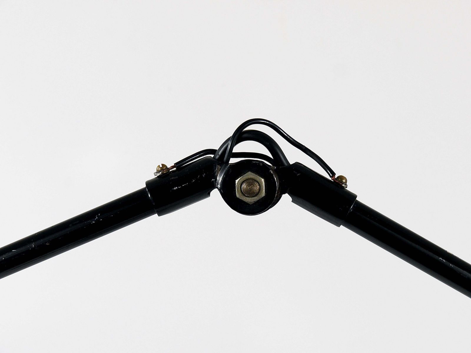 photo vinterior Christian Dell Bauhaus Industrial Table Clamp Wall Lamp, Koranda Austria, 1930s