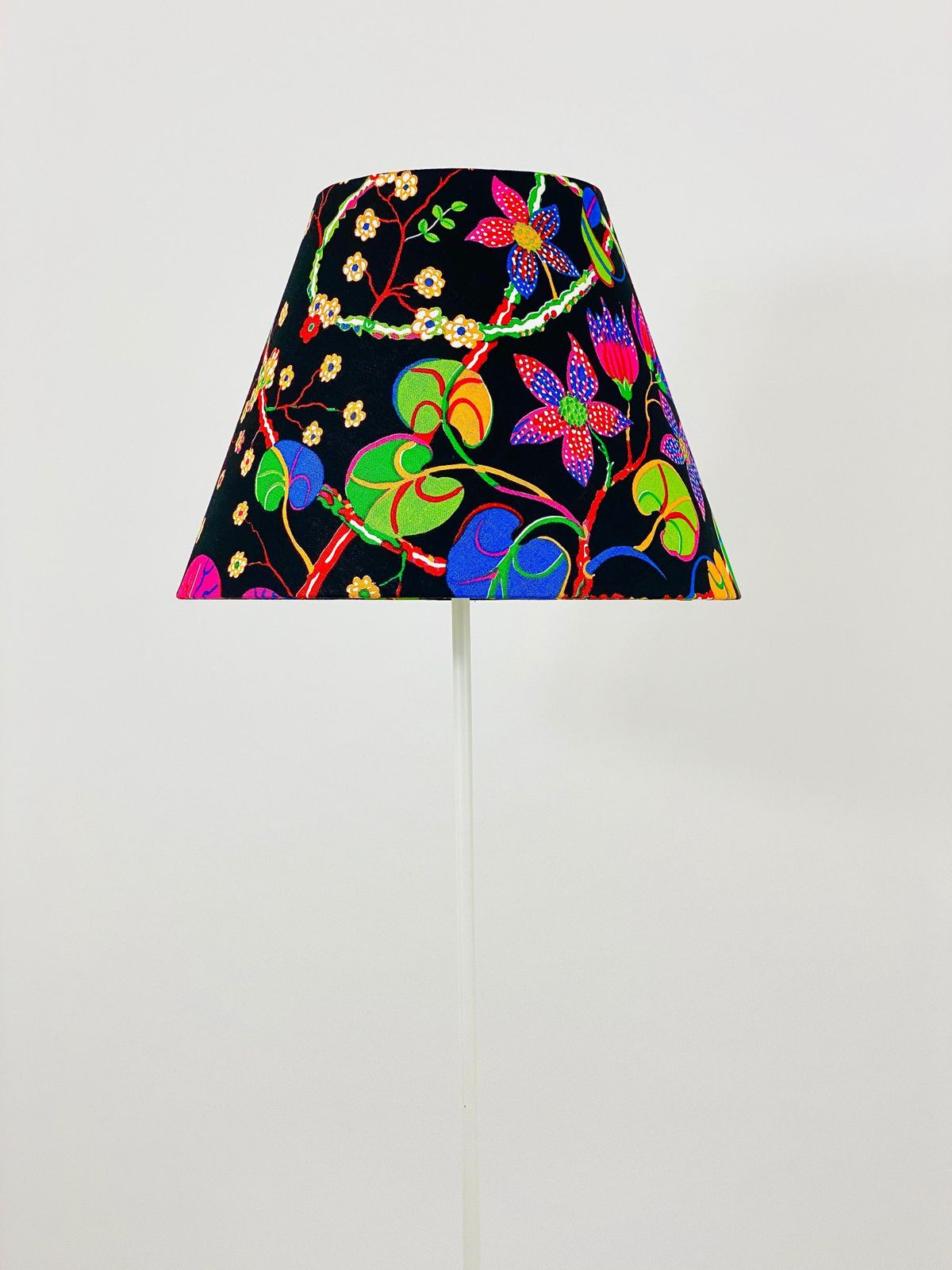 Josef Frank X J.T. Kalmar (Haus & Garten) White Tripod Brass Floor Lamp #2057 photo 3628.0