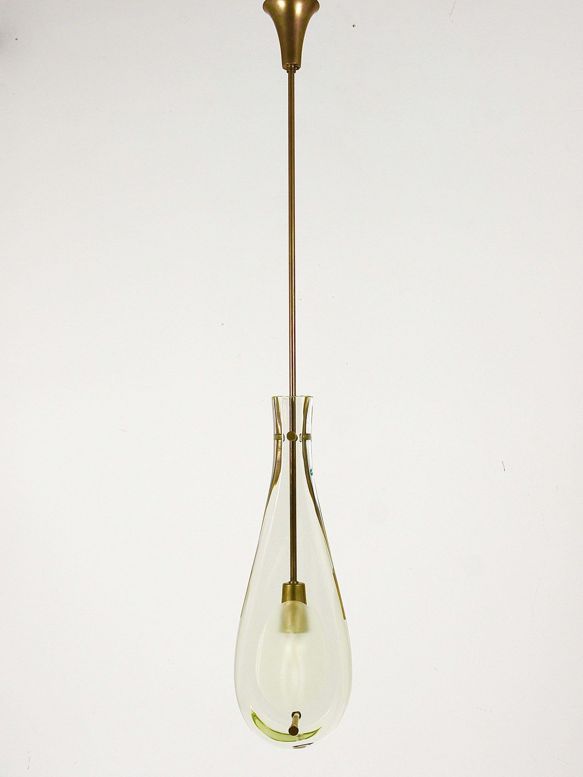 Max Ingrad For Fontana Arte Drop Pendant Lamp, Model 2259, Italy, 1960s photo furniture