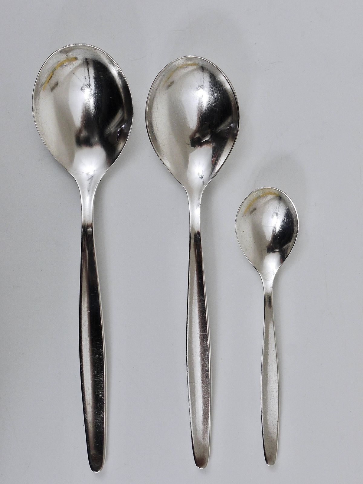 Comprehensive Wmf Stockholm Silver Plated Flatware, Kurt Mayer, Germany, 1960s photo for sale