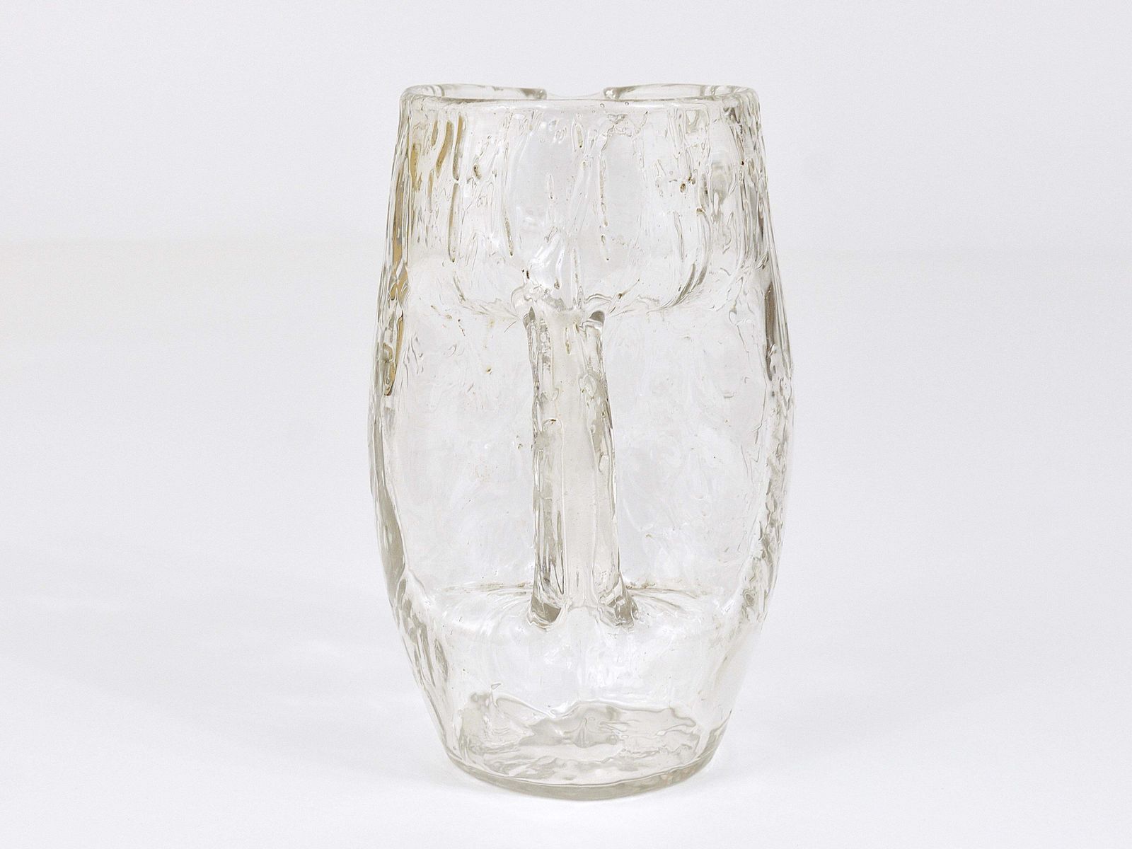 Koloman Moser Art Nouveau Glass Pitcher By Loetz Witwe, Bohemia, 1900s photo vintage