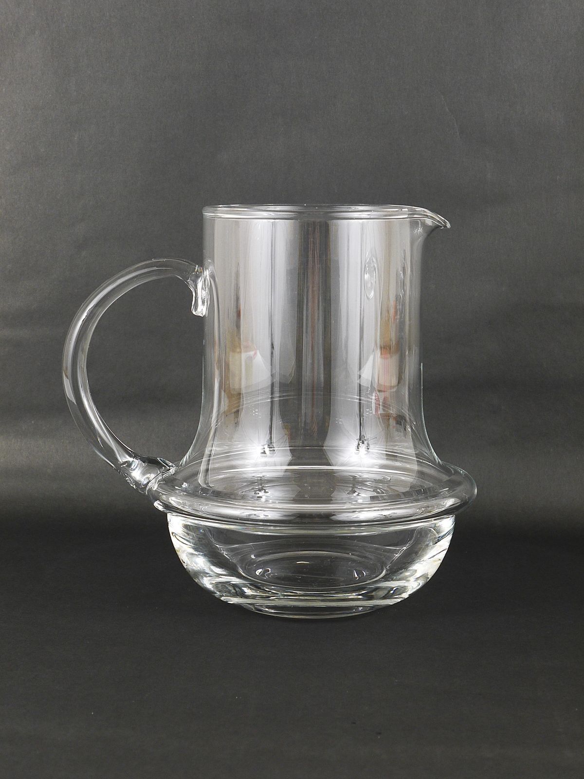 Carl Auböck Midcentury Glass Pitcher Jug By Ostovics Culinar, Austria, 1970s photo furniture