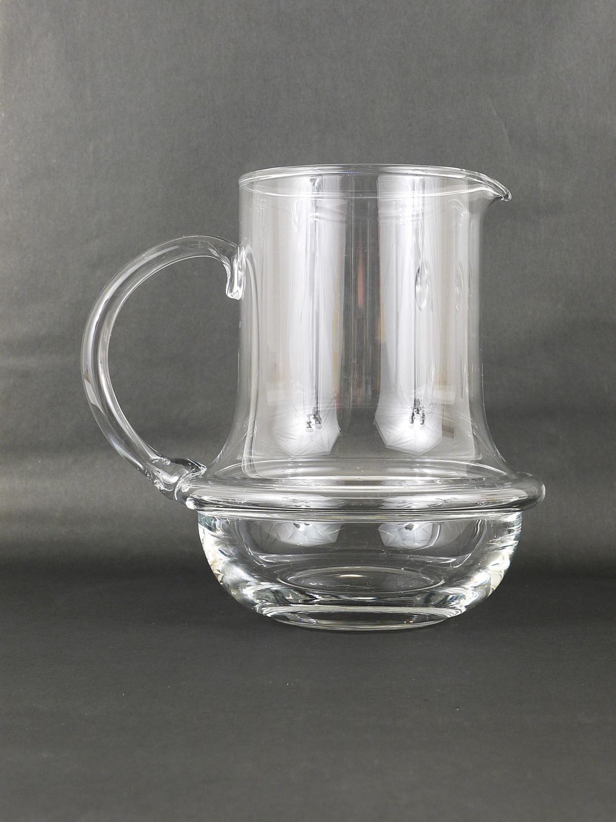 Carl Auböck Midcentury Glass Pitcher Jug By Ostovics Culinar, Austria, 1970s photo for sale