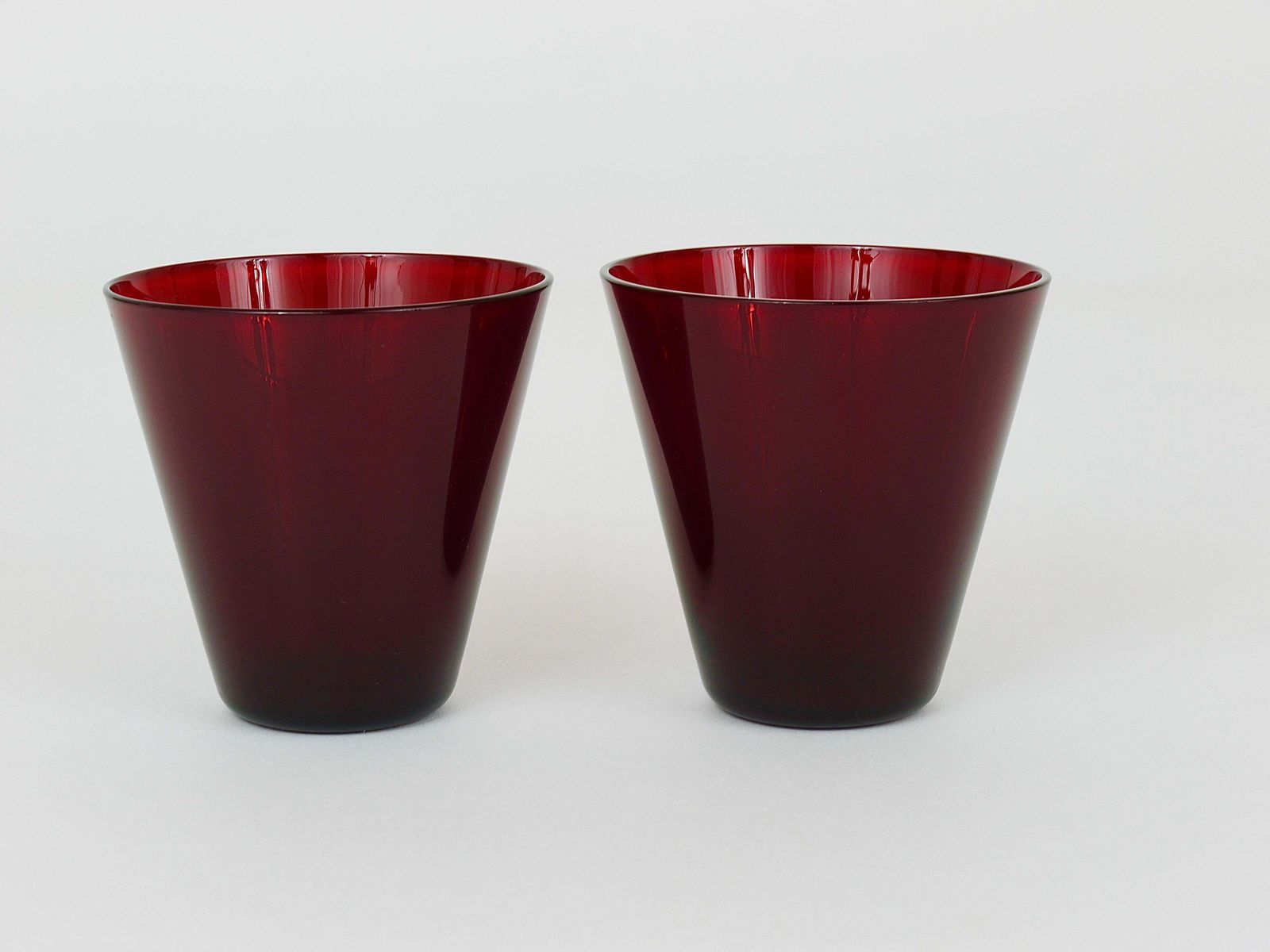 photo for sale Four Kaj Franck Kartio Midcentury Drinking Glasses By Nuutajarvi Nottsjo Finland