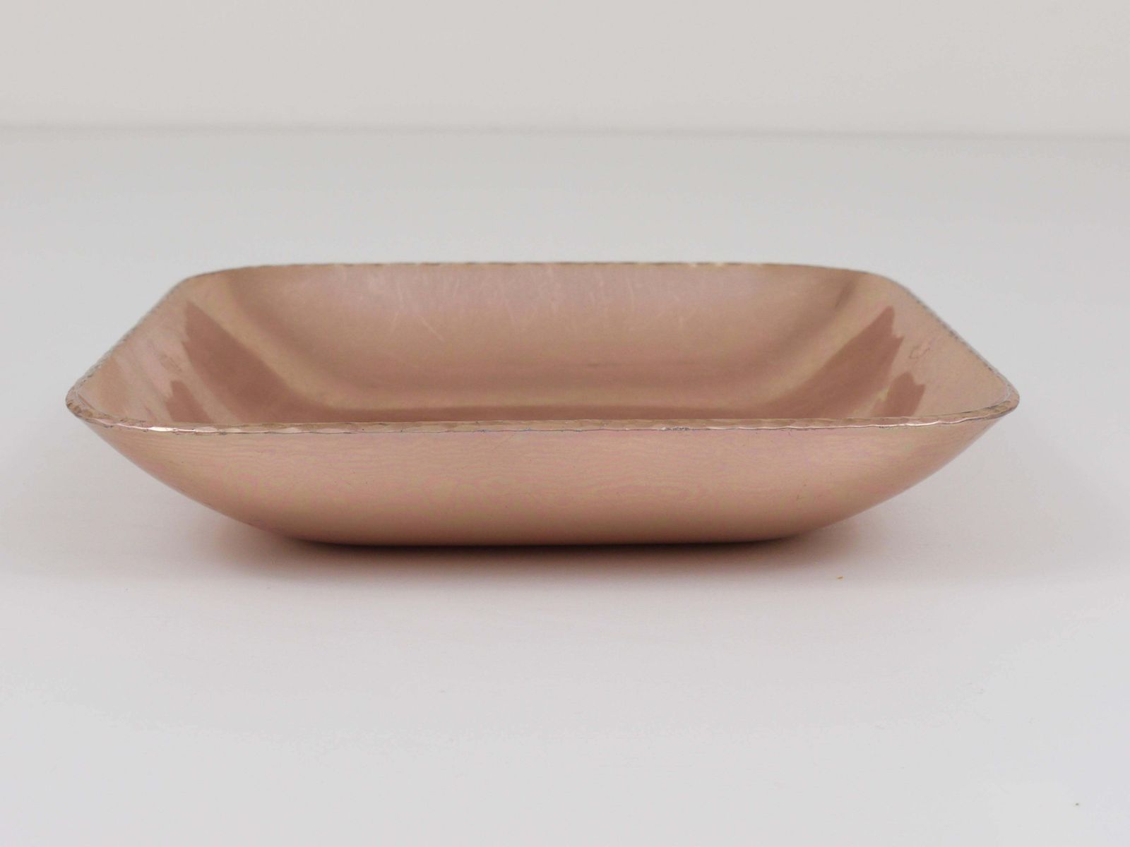 Bauhaus Rosé Aluminium Tray, Bowl, Vide Poche, Zeppelin Werke, Germany, 1930s photo furniture