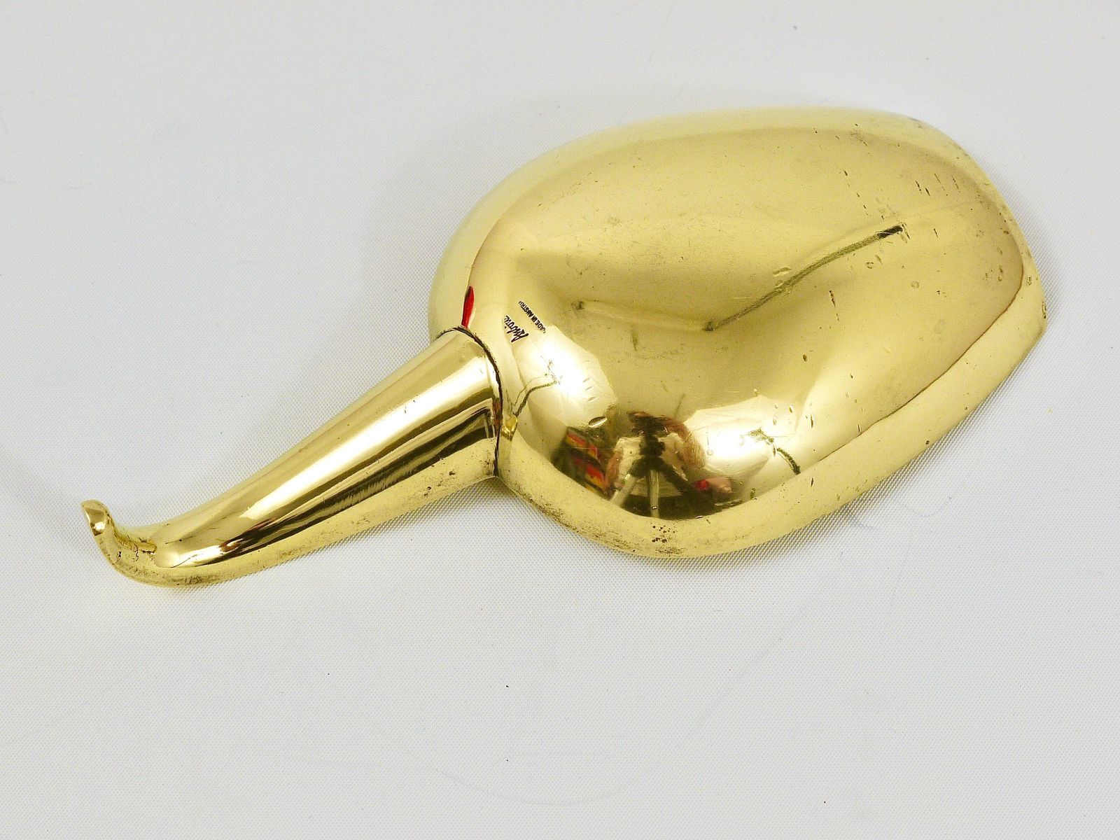 Home Decor Carl Auböck Midcentury Scoop Bowl Or Ashtray With Handle, Brass, Austria, 1950s photo