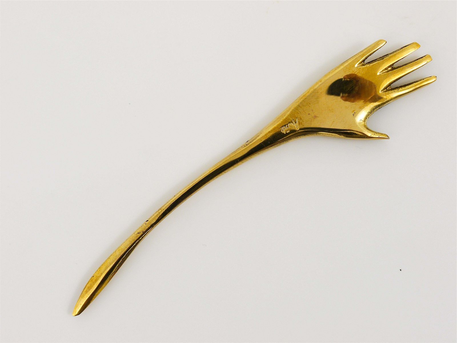 Carl Auböck Brass Hand Letter Opener Letter Knife #7208 photo Home Decor