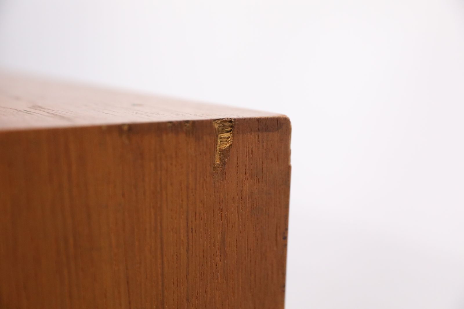 photo buy 1960s Teak Cupboard With Metal Shelving Sliding Tambour Doors Free Uk Delivery
