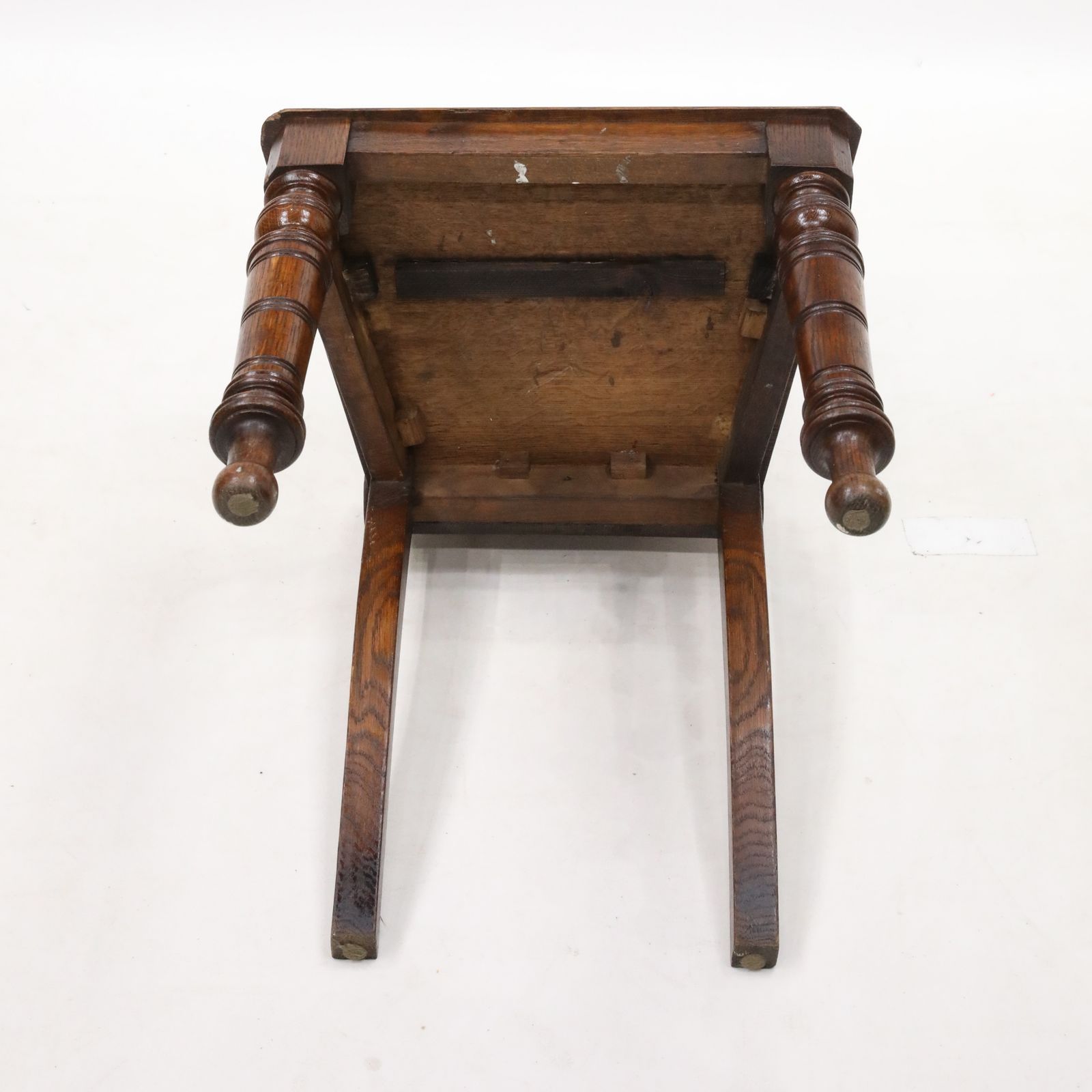Carved Antique William IV Hall/Bedroom Chair Quartersawn Oak Free Delivery photo 247.0