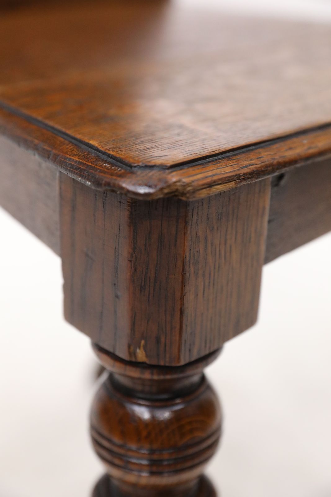 photo buy Carved Antique William IV Hall/Bedroom Chair Quartersawn Oak Free Delivery