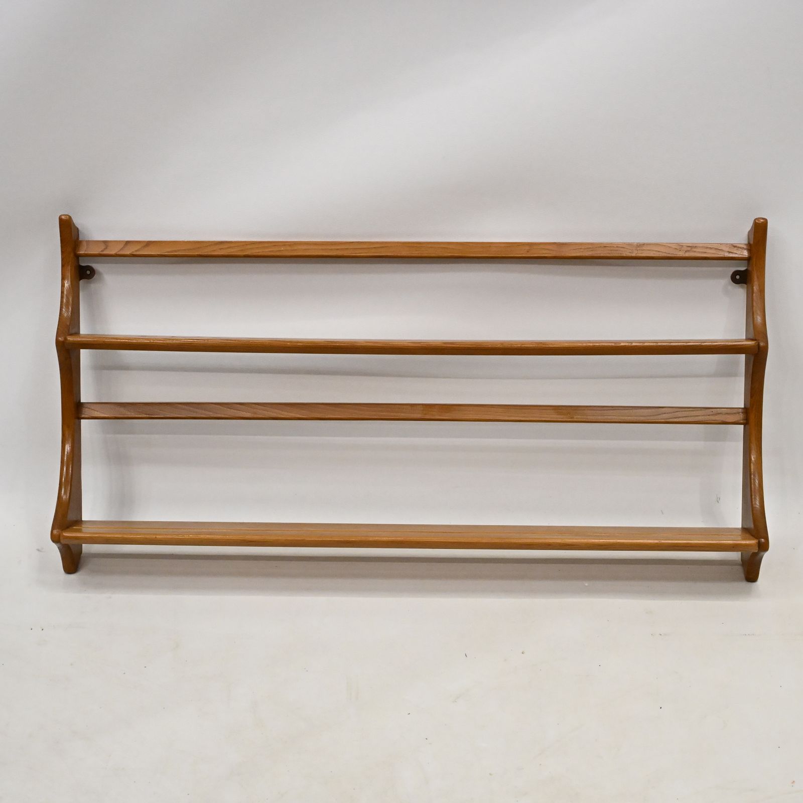 Ercol Windsor Open Plate Rack Shelving Model 268 Light Free Nationwide Delivery photo for sale