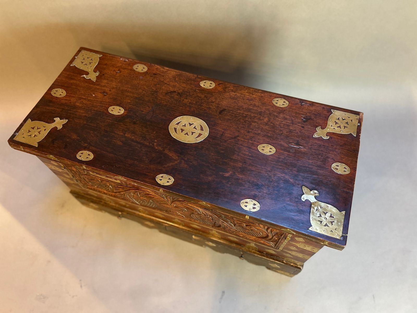 C19h Hardwood Zanzibar Chest photo buy