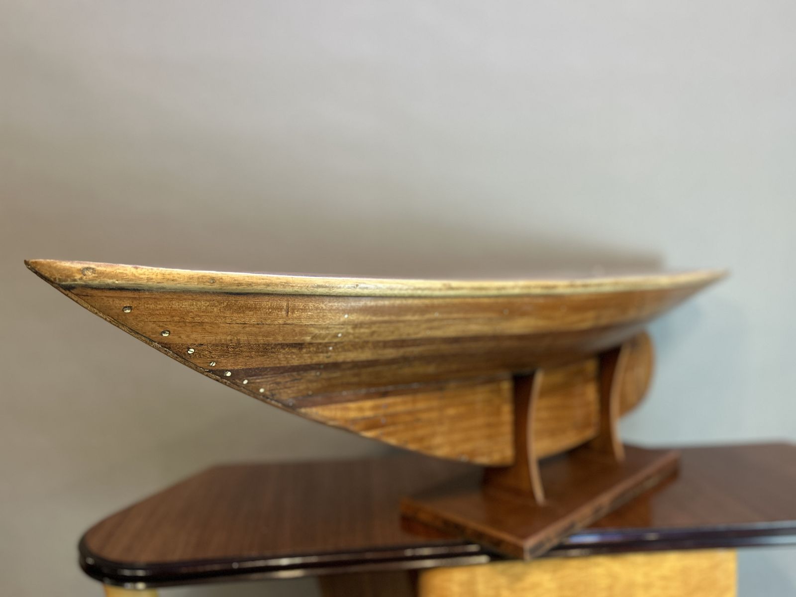 Vintage Pond Yacht Hull photo vintage