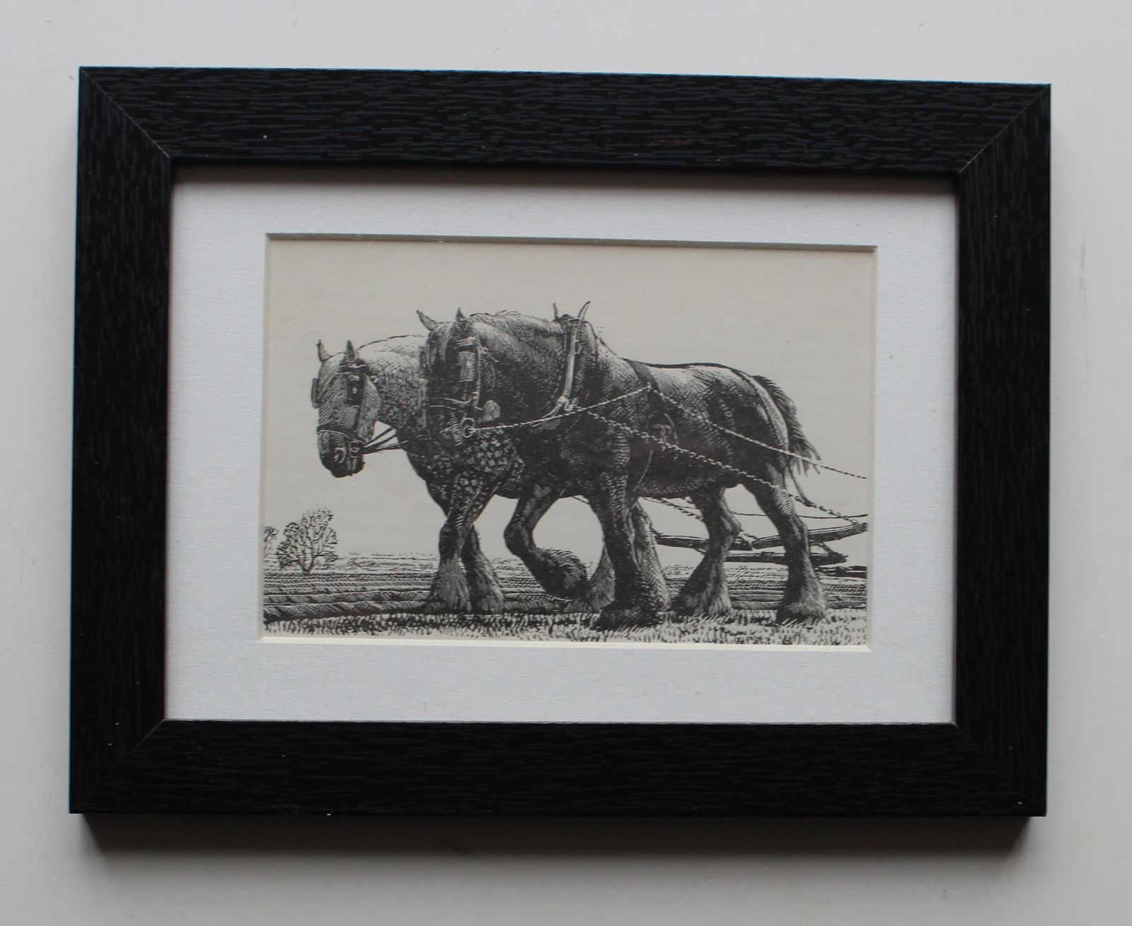 A Set Of Six Small Framed Prints 'Farming In The 1940's By Charles Frederick Tunnicliffe photo buy