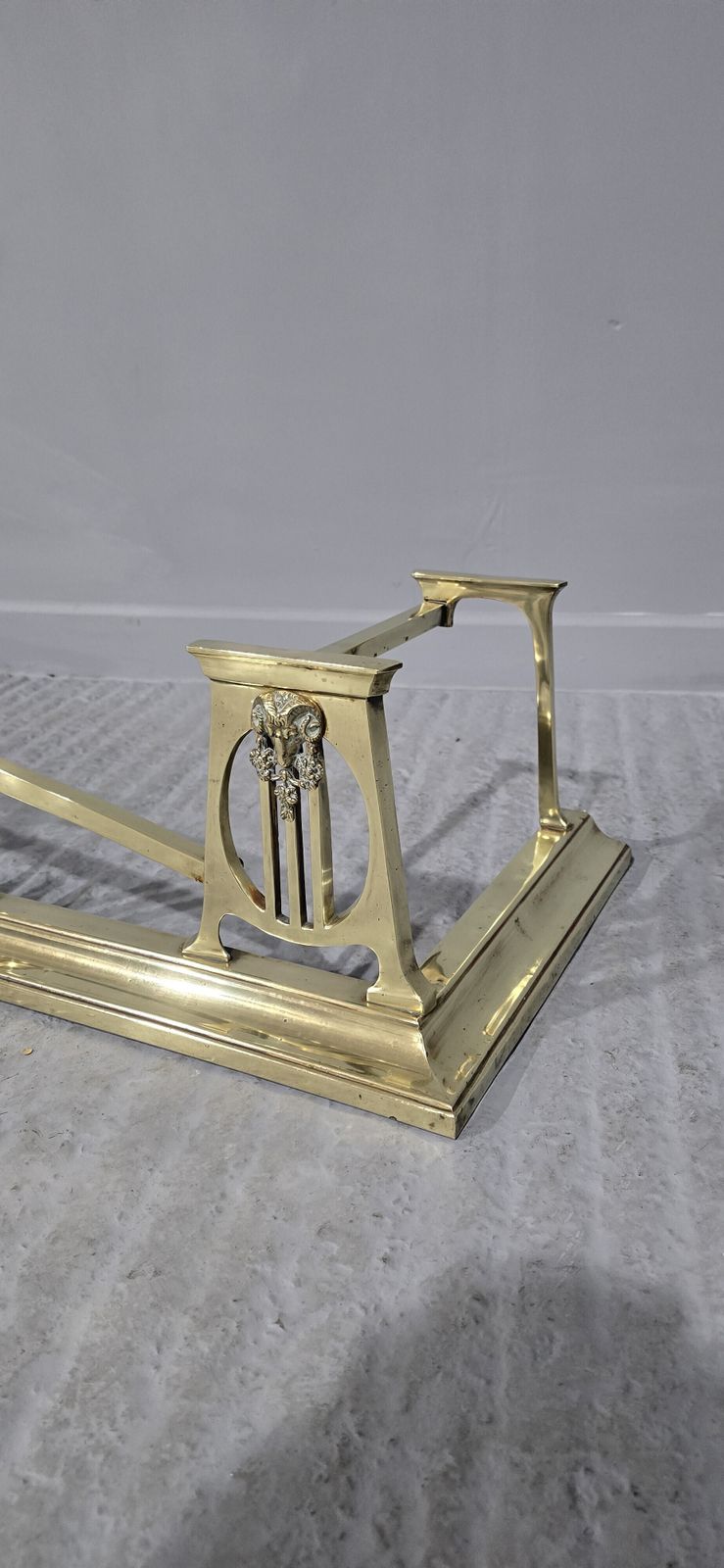 Fab Art Noveau Brass Fender photo furniture