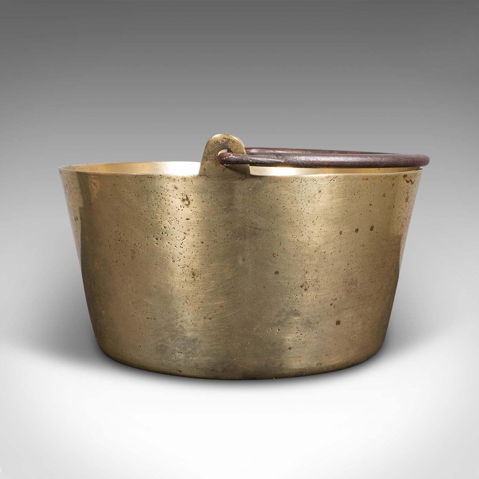 Antique Preserve Warmer, English, Bronze, Jam Pan, Fireside Interest, Georgian photo vinterior