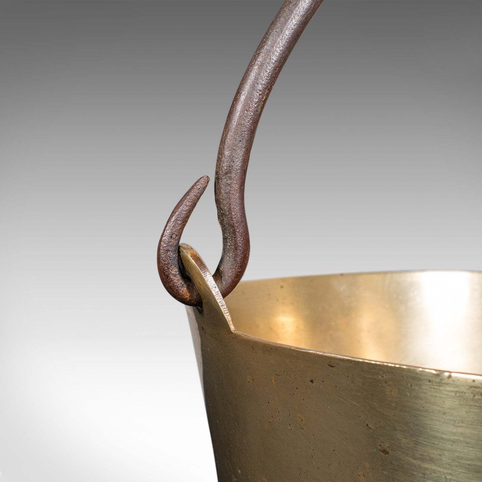 photo furniture Antique Preserve Warmer, English, Bronze, Jam Pan, Fireside Interest, Georgian