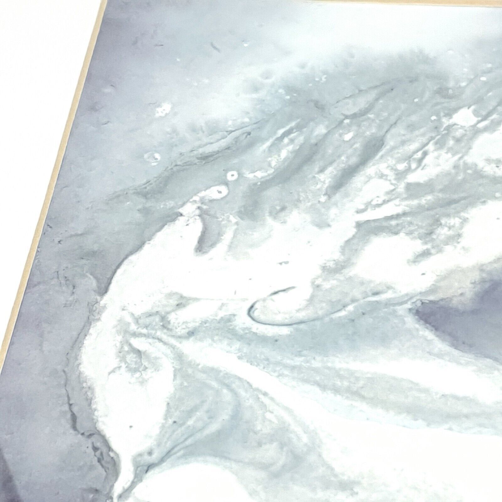 photo buy Chinese Ink & Colour Painting 'Vortex' Sheena Davis Artist On Xuan Paper Framed