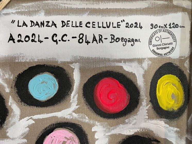 The Dance Of Cells, 2024 By Gianni Chiriatti, 21st Century photo Art