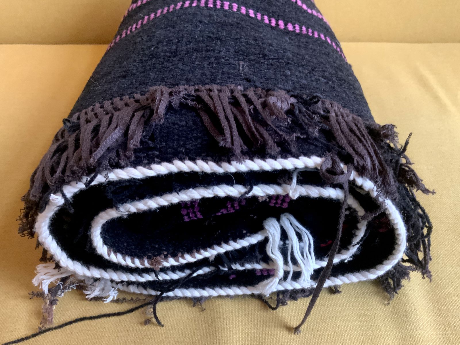 photo buy Unique, One Off, Moroccan Handmade Woven Berber Rug, Made In Atlas Mountains