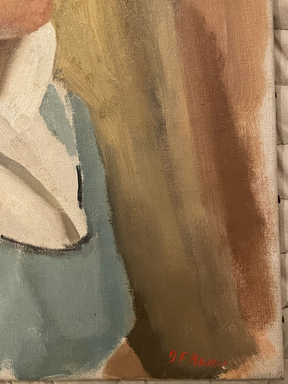 Mid Century Portrait Of A Woman. photo Art