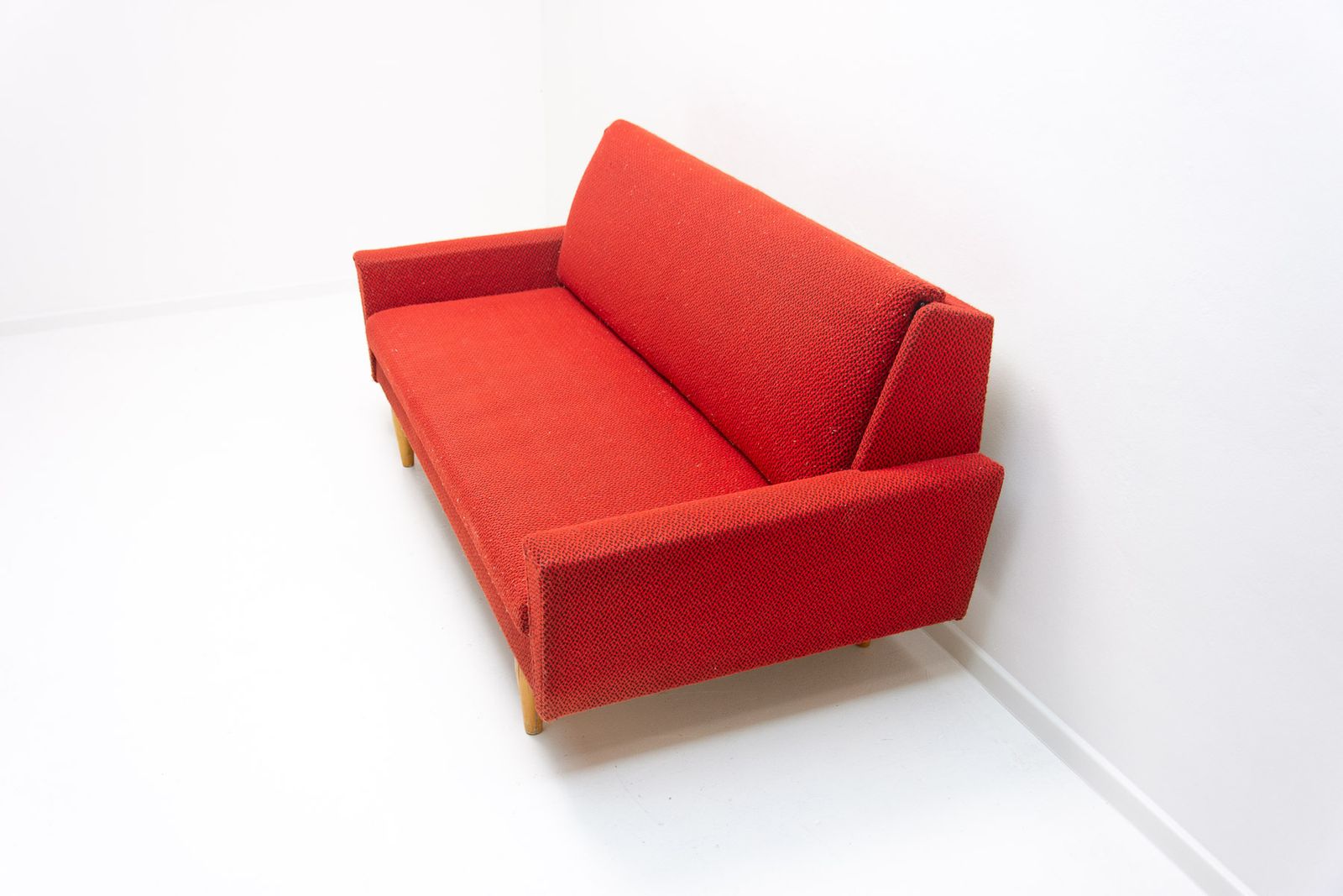 Mid Century Opvouwbare Slaapbank, Ca. Jaren 1960, Tsjecho Slowakije photo furniture