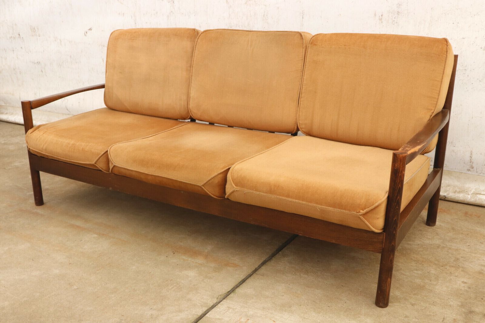 Vintage Scandinavian Style Sofa, Jaren 1980