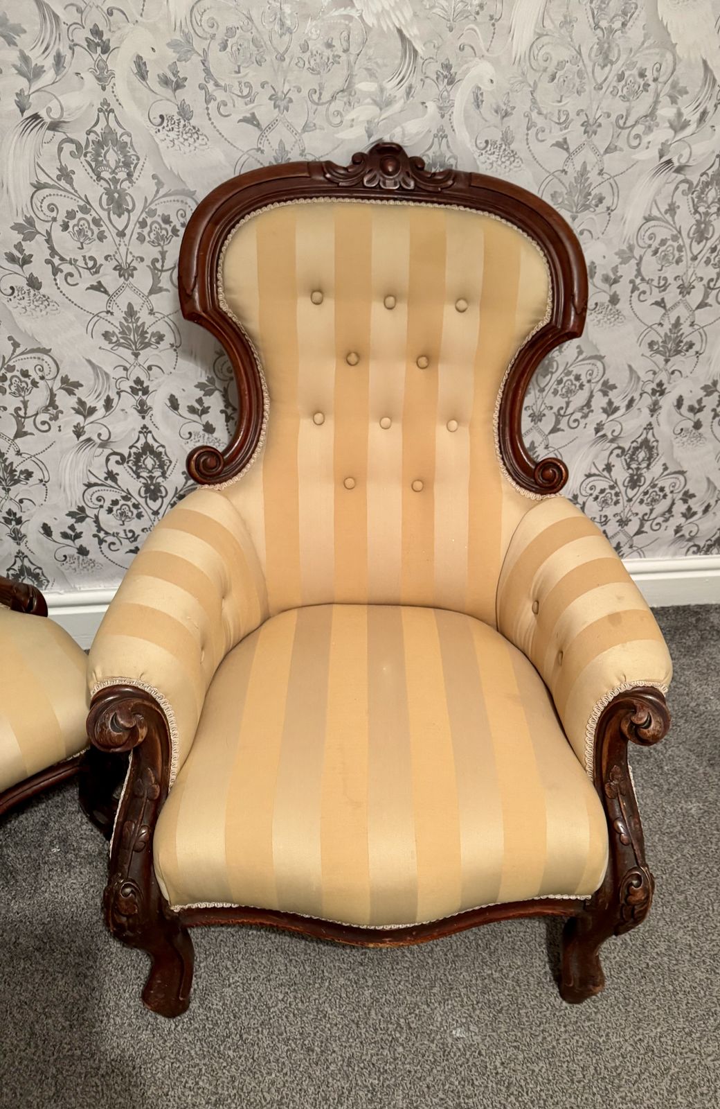 photo furniture Victorian Armchair And Nursing Chair
