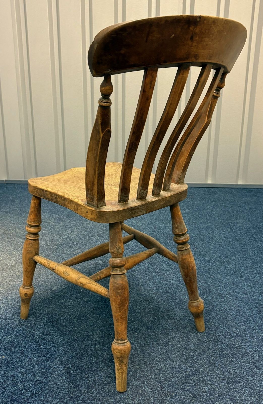 Late Victorian Country Farmhouse Kitchen Chair photo for sale