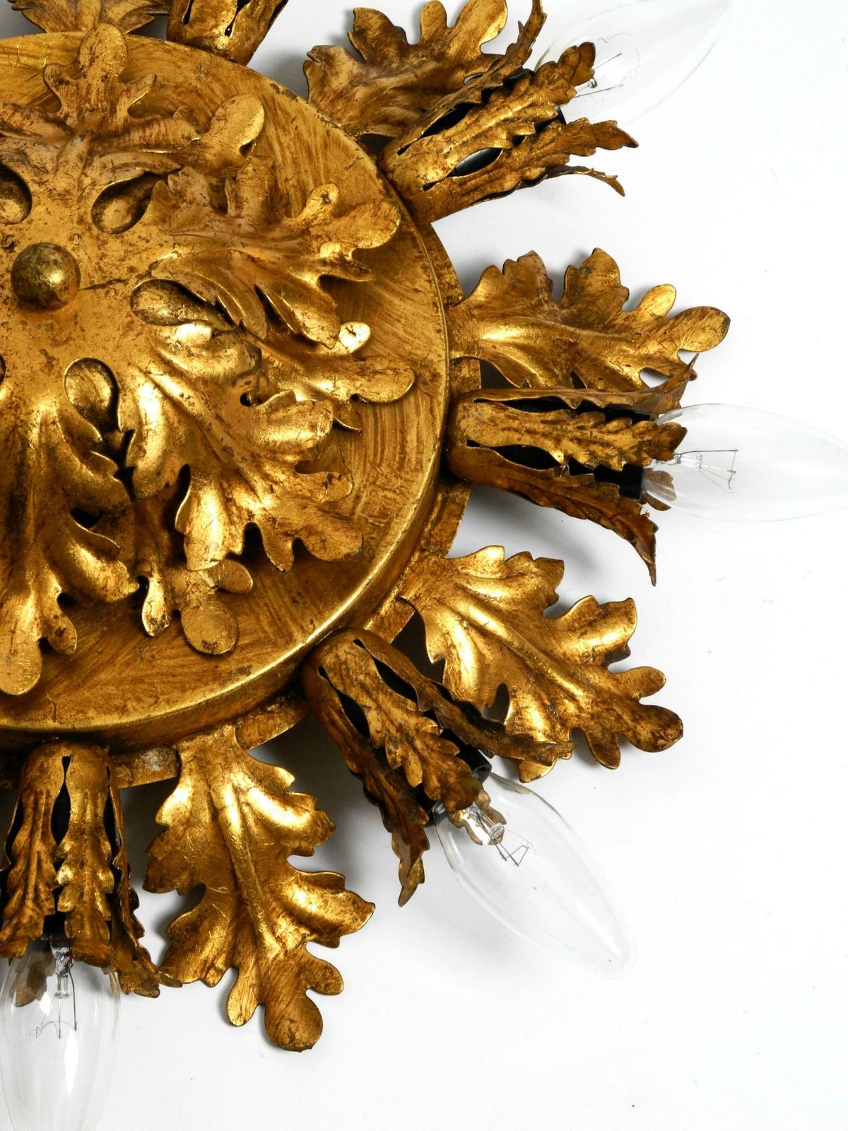 photo vinterior Set Of Three Beautiful 60s Italian Ceiling Or Wall Lamps By Banci Firenze Italy