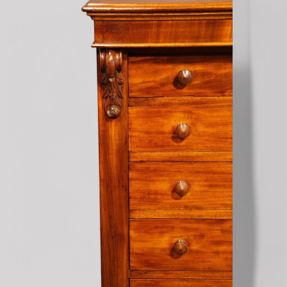 Victorian Mahogany Wellington Chest photo Furniture