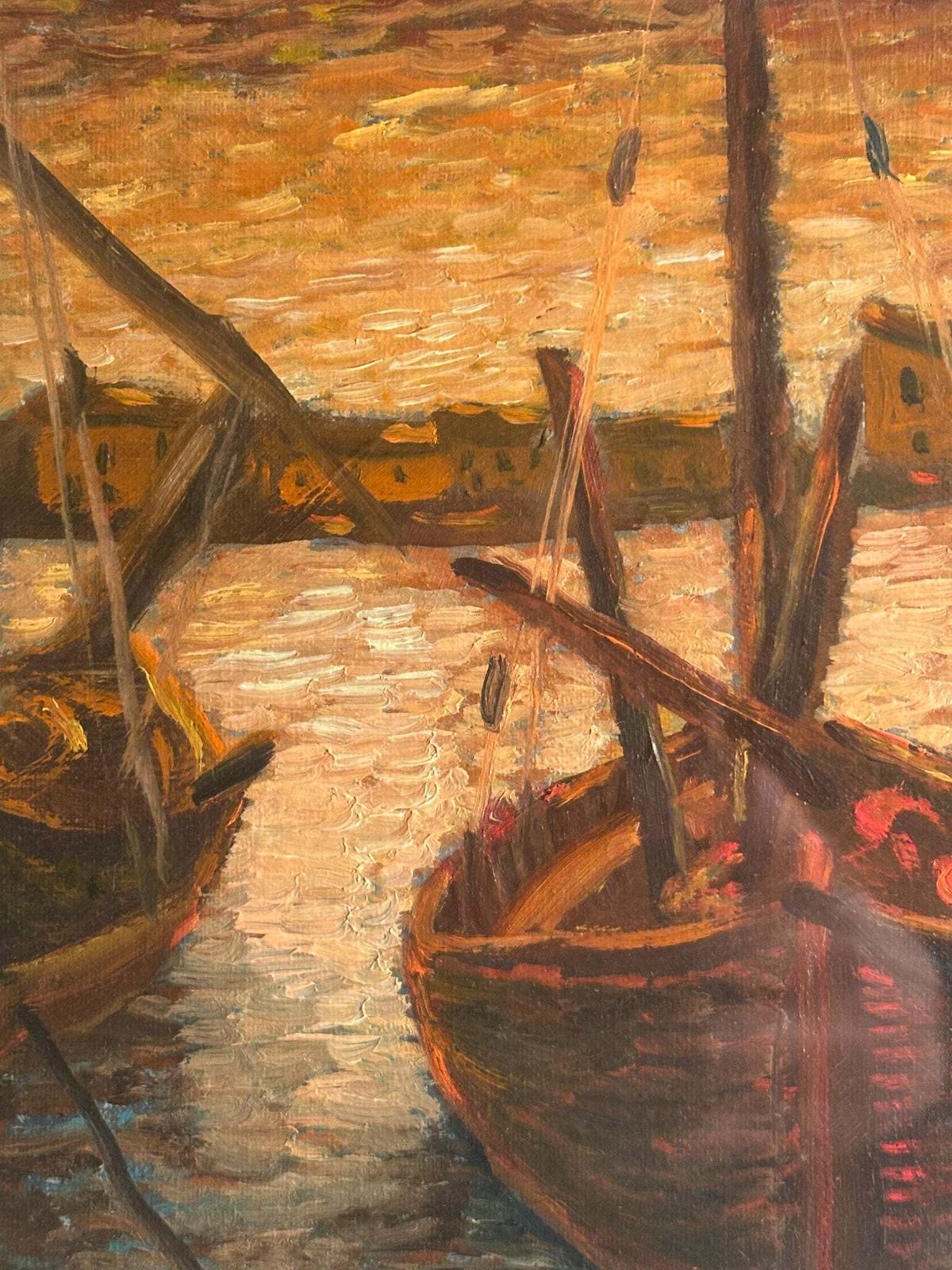 Oil Painting On Canvas Board From Castiglione Della Pescaia By Ado Ragazzini photo buy