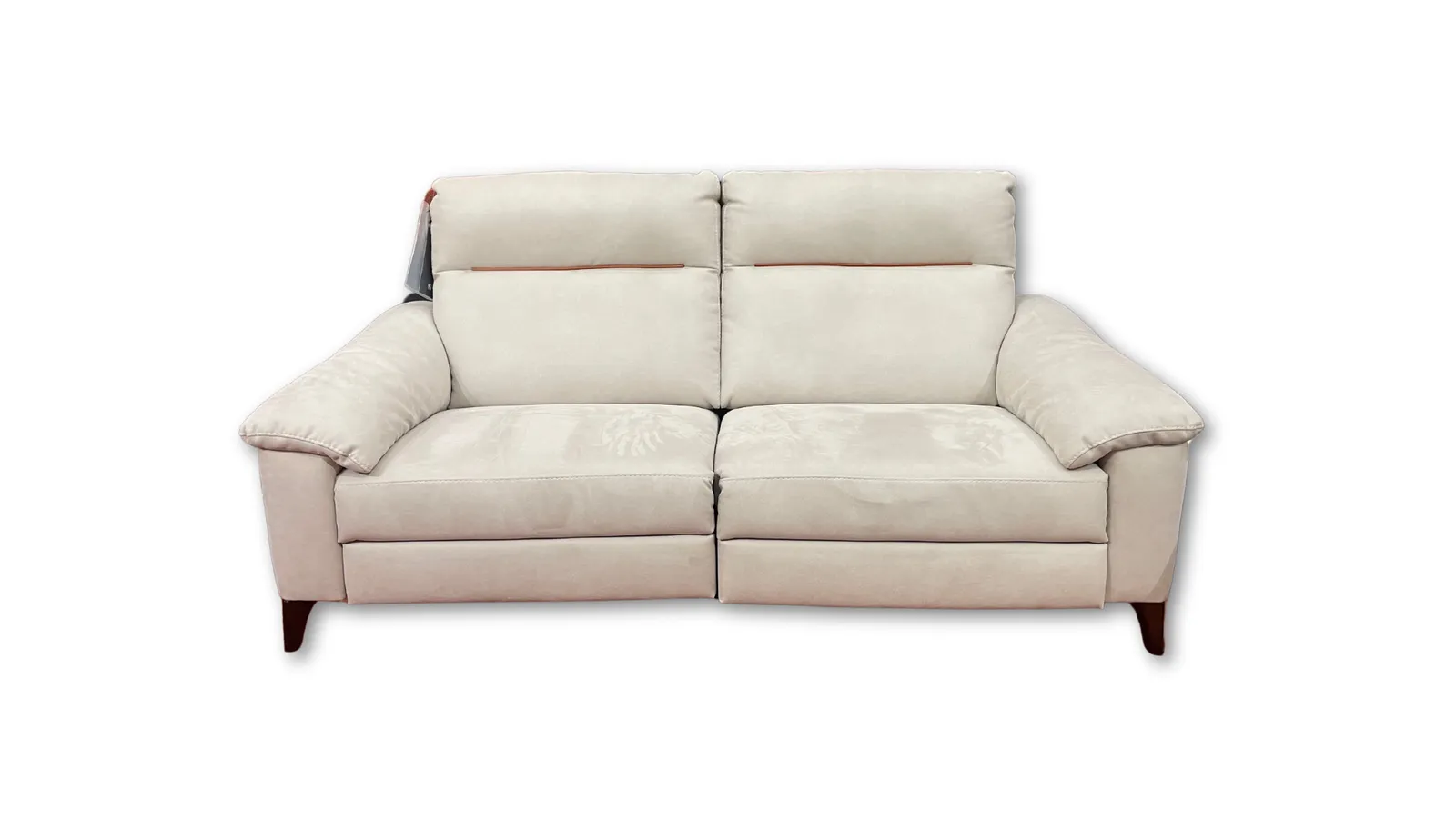 Egoitaliano 3 Seater Sofa With 2 Recliners – Italian Luxury In Cashmere "Grigio Opale" Colour photo furniture