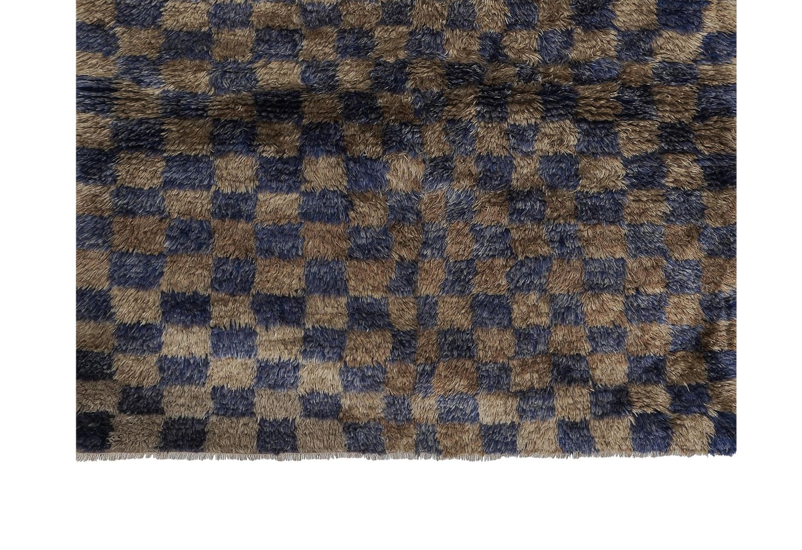 1970s Mohair Tulu Rug 4'5'' X 5'9'' photo furniture
