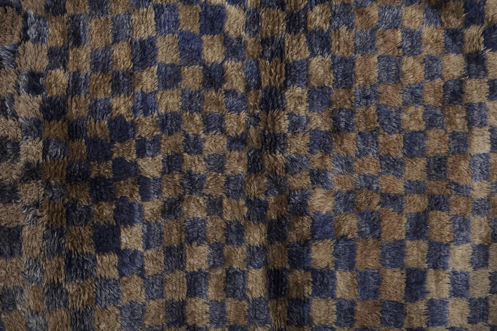 1970s Mohair Tulu Rug 4'5'' X 5'9'' photo for sale
