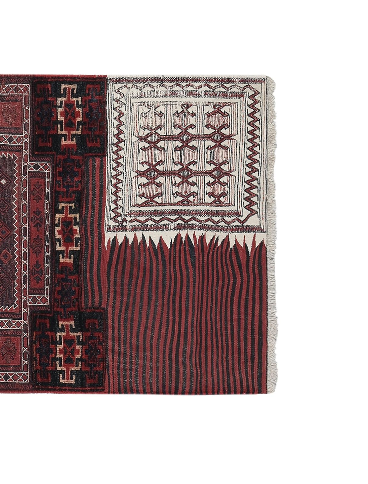 Tribal Abstract Anatolian Rug 3'1'' X 7'7'' photo Textiles
