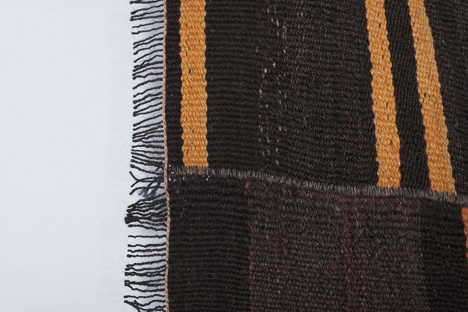 Large Anatolian Striped Kilim Rug 10'7'' X 12'2'' photo Textiles
