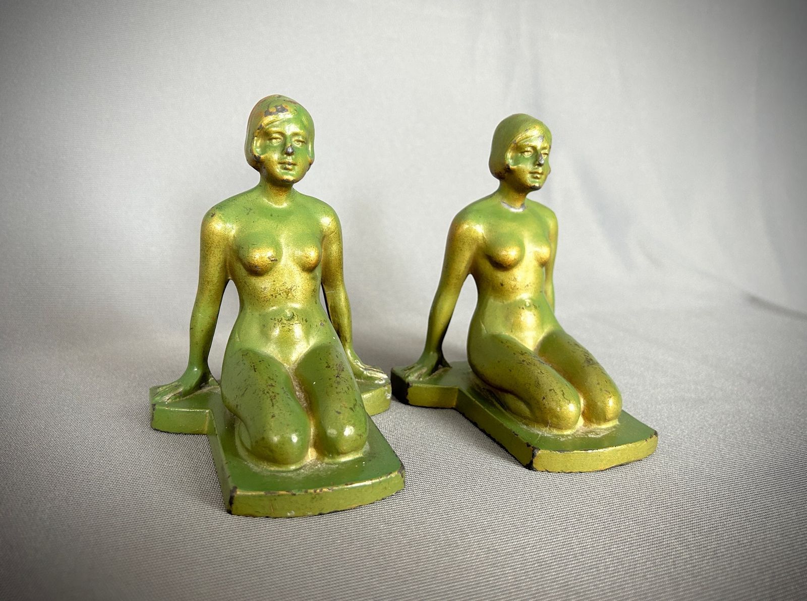 Art Deco Nuart Frankart Design Bookends photo for sale