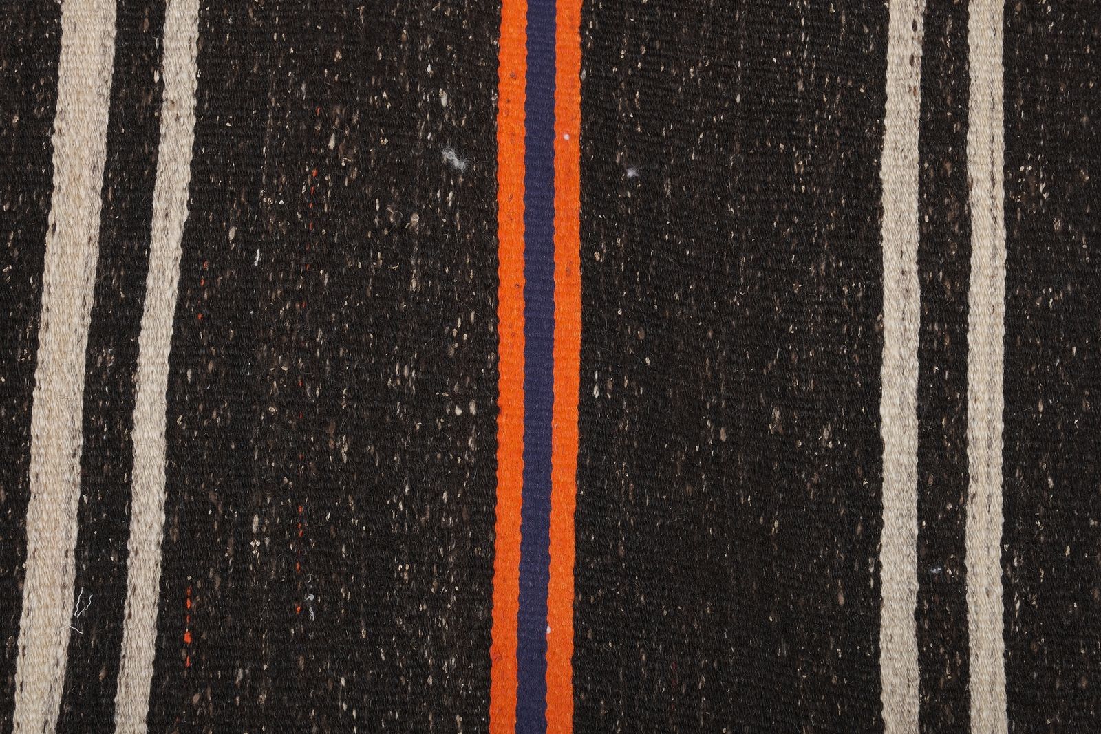 photo for sale Early 20th Century Striped Kilim With Horizontal Stripe 10'7'' X 11'3''