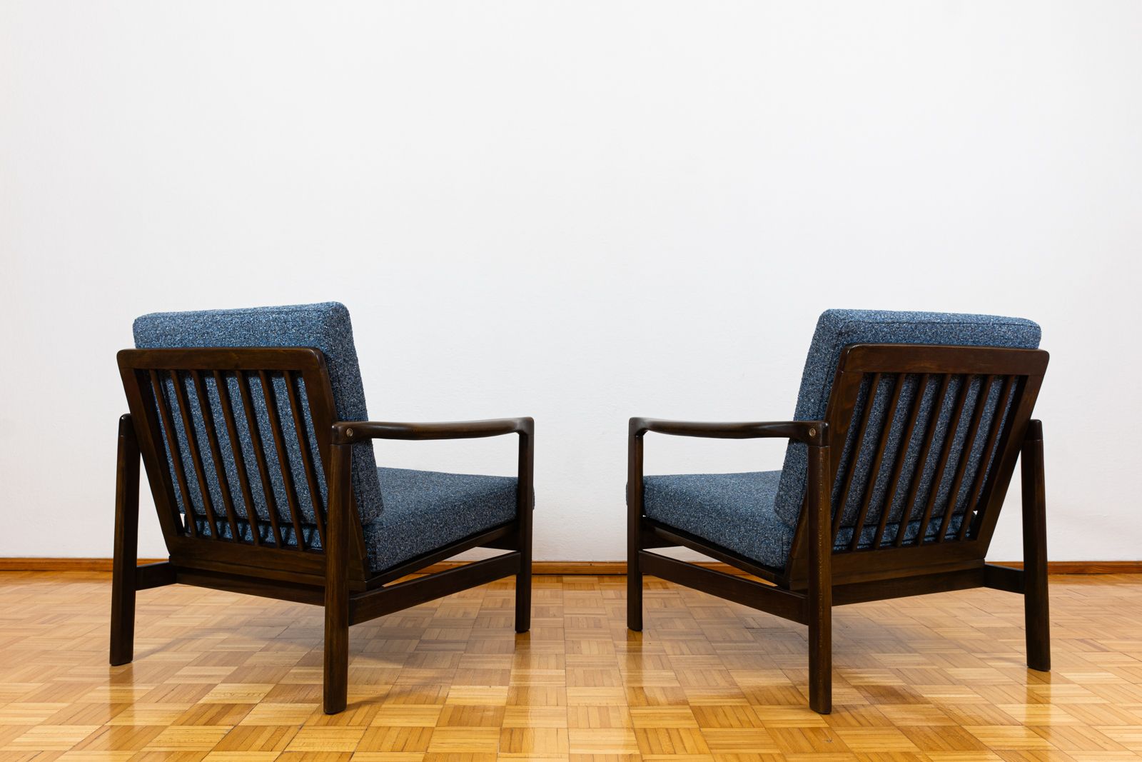 Pair Of Mid Century Armchairs B7522 By Zenon Bączyk, Poland, 1960's photo Furniture