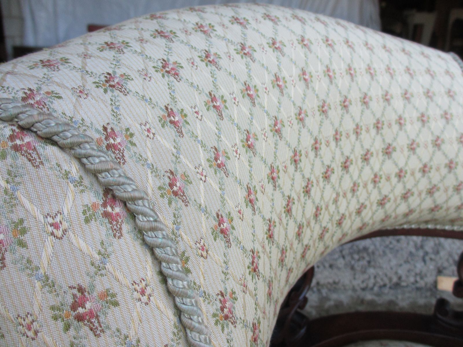 Pair Of Edwardian Mahogany Upholstered Tub Armchairs photo furniture