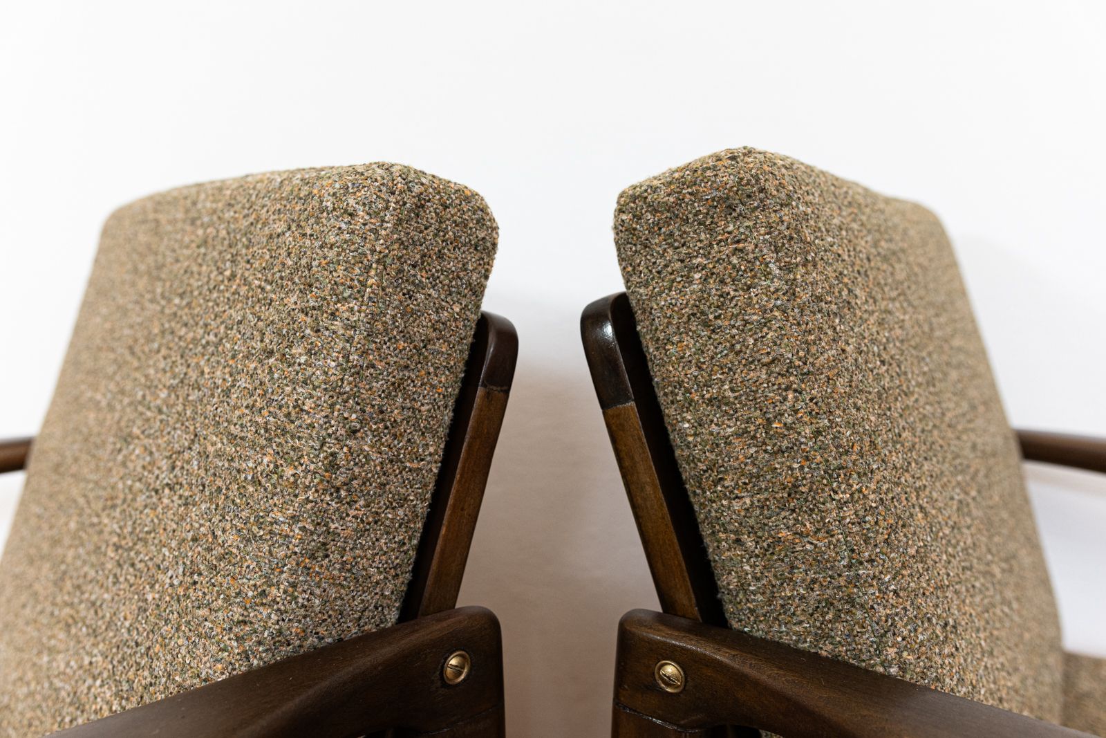 Pair Of Mid Century Armchairs B7522 By Zenon Bączyk, Poland, 1960's photo Furniture