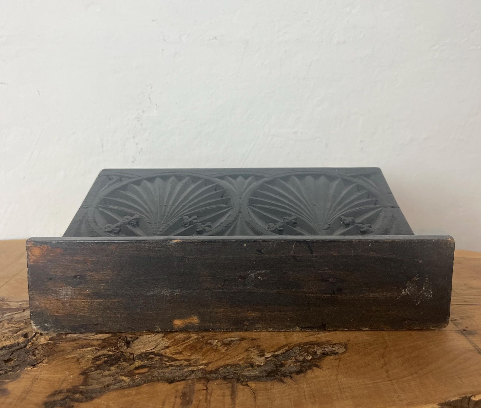 photo for sale Antique Victorian Art Nouveau Letter Holder, Wooden Oak Office Rack, Desk Stand, Documents Tidy, Library Organization, Study Storage