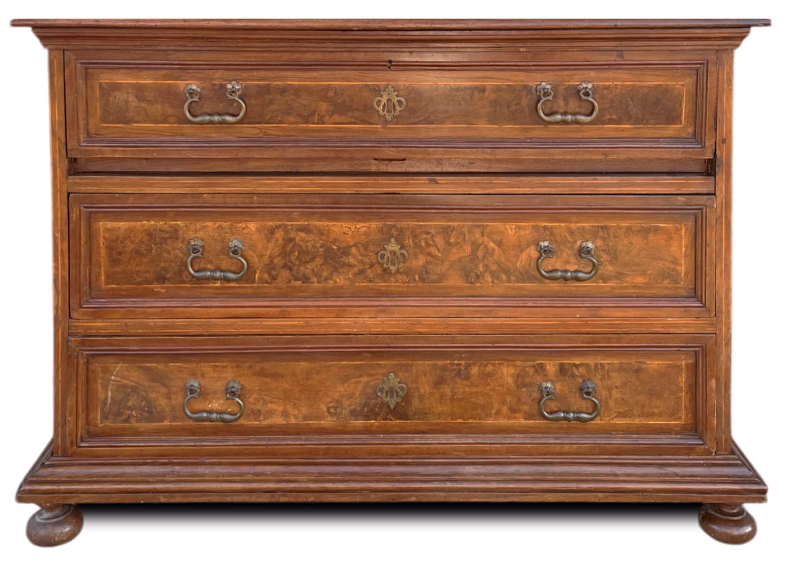 Italian 17th Century Commode With Secretaire