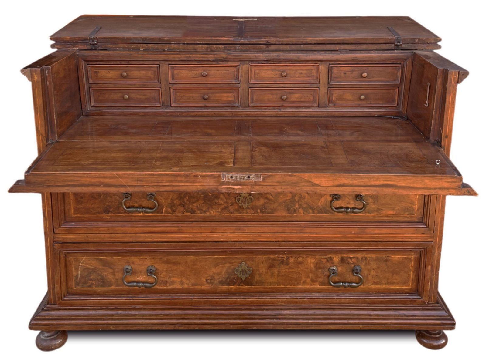 2950.0 Italian 17th Century Commode With Secretaire photo